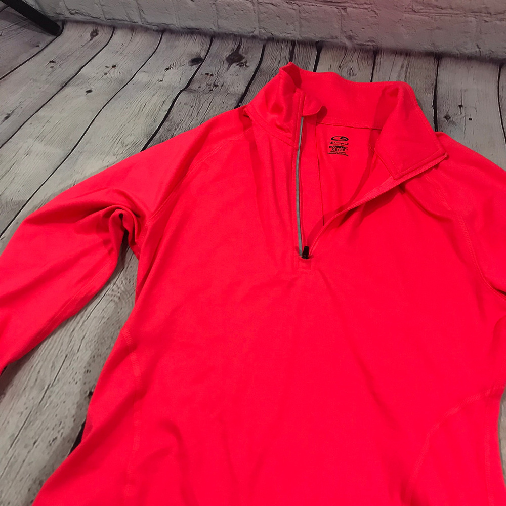 NWT Champion Neon Pink Long Running Shirt Size XS - Picture 3 of 7
